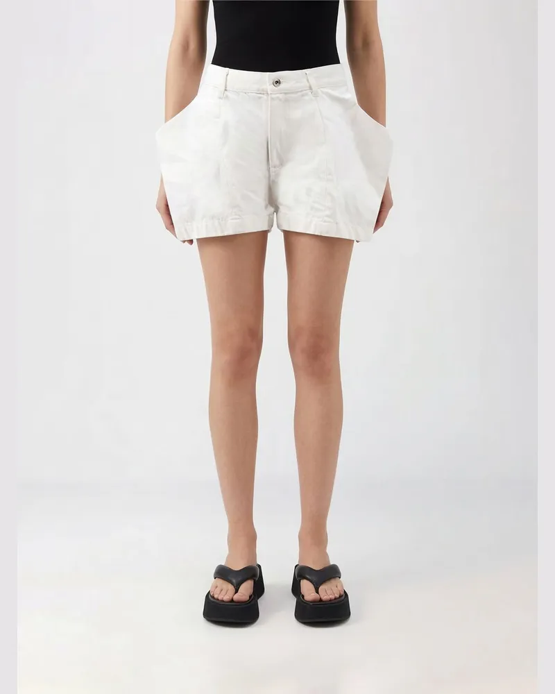 Sacai Shorts damen Beige