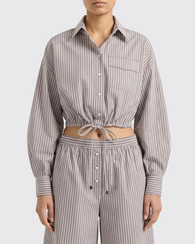 Brunello Cucinelli Hemdbluse damen Hellblau