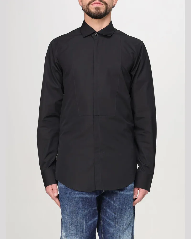 Dsquared2 Hemd herren Schwarz