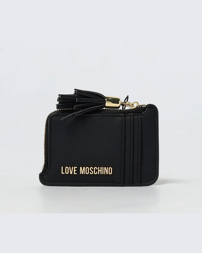 Moschino Clutch damen Schwarz