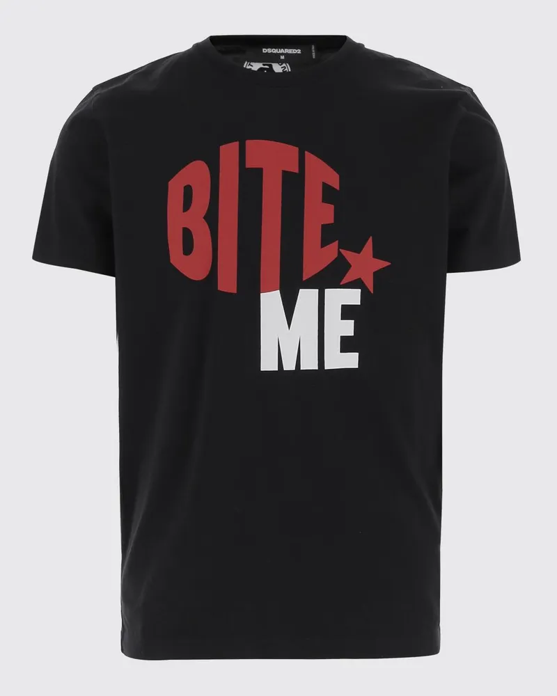 Dsquared2 T-shirt herren Schwarz