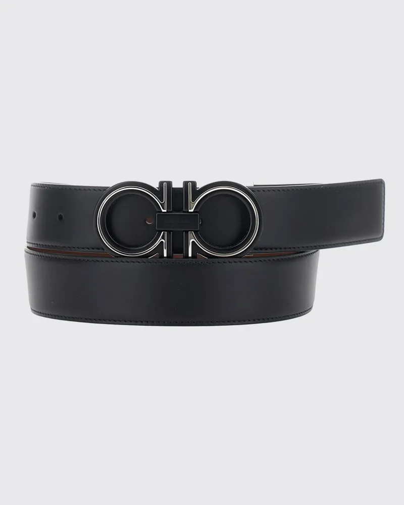 Ferragamo Gürtel herren Schwarz