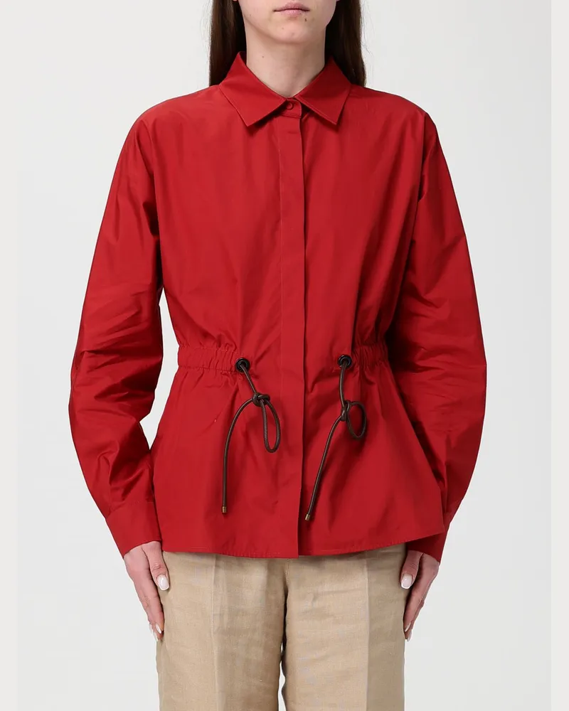 Max Mara Hemdbluse damen Rot