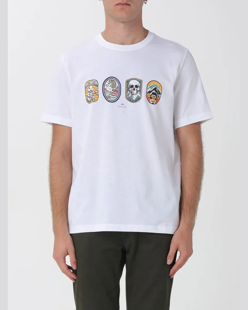 Paul Smith T-shirt herren Weiß