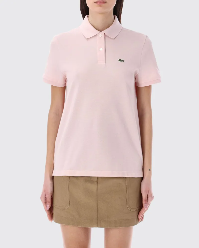 Lacoste T-shirt damen Pink