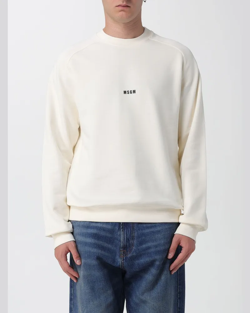 MSGM Pullover herren Beige