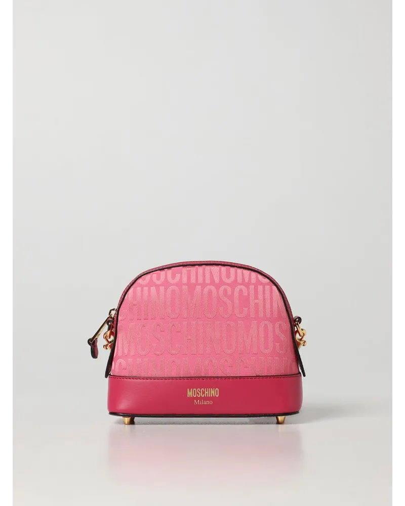 Moschino Schultertasche damen Pink