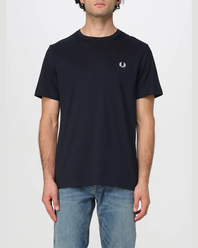 Fred Perry T-shirt herren Blau