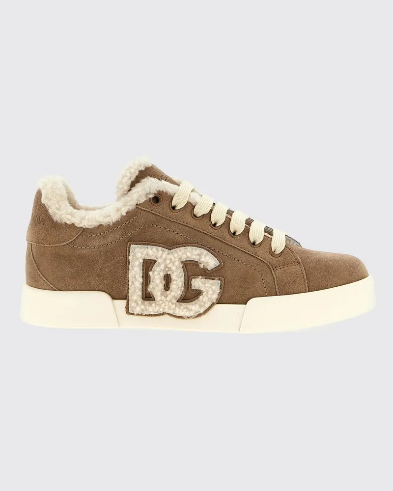 Dolce & Gabbana Sneakers damen Dolce & Gabbana Braun