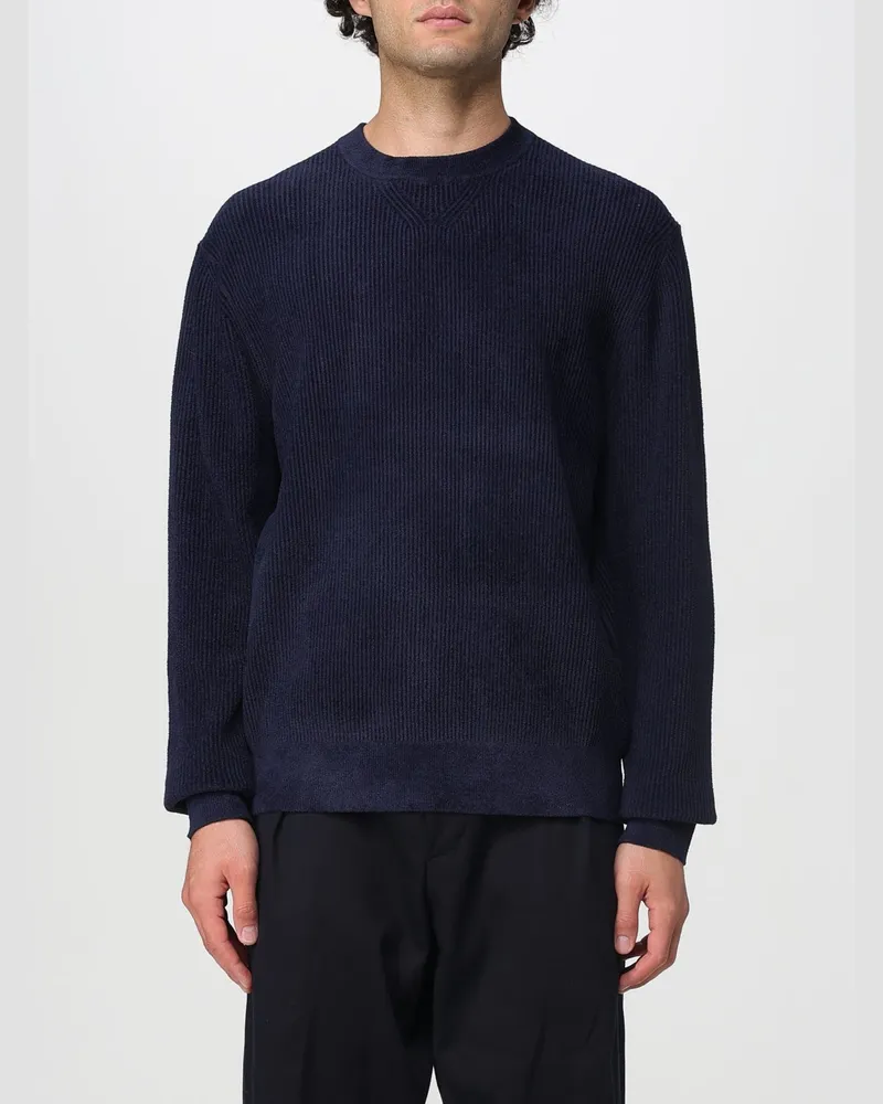 HUGO BOSS Pullover herren Blau
