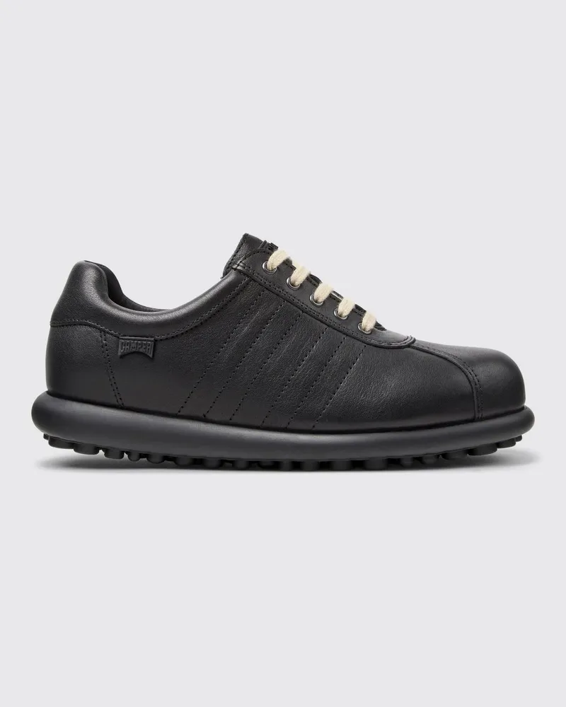 Camper Pelotas Sneakers aus Glattleder mit PU-Zwischensohle und Gummisohle Schwarz