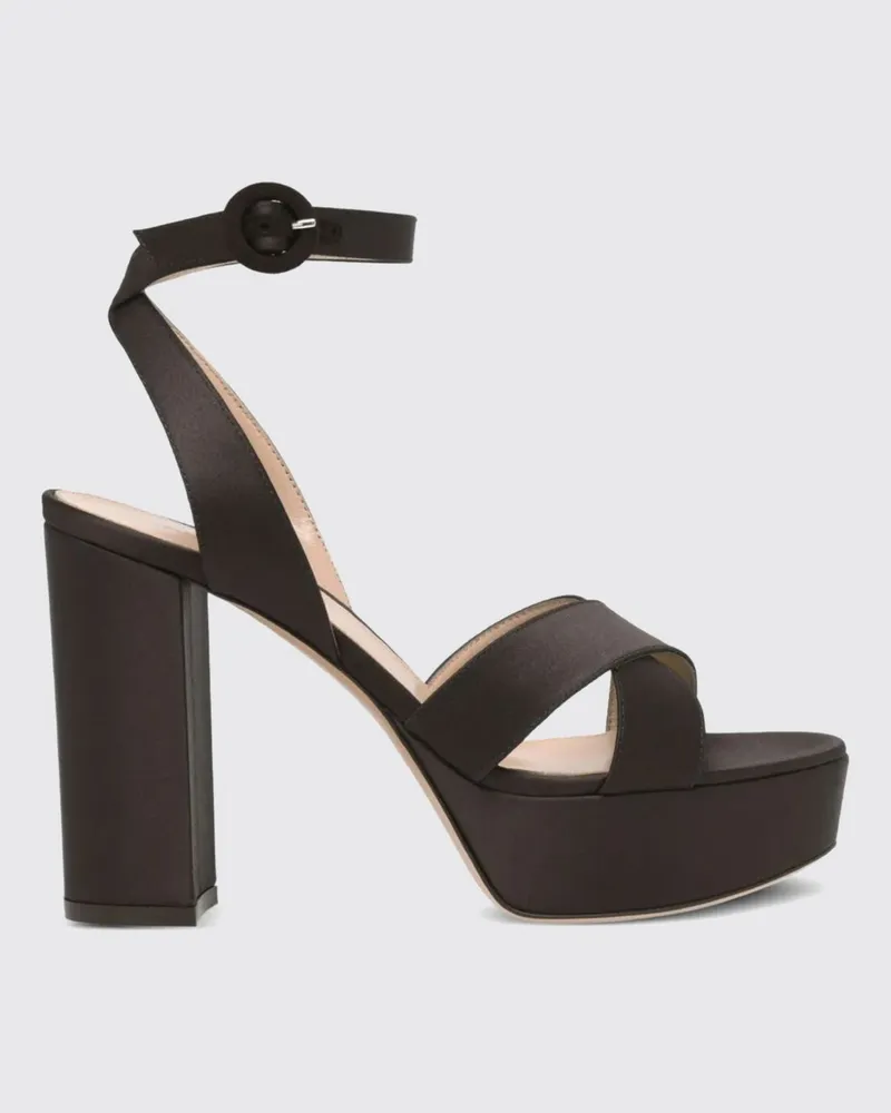 Gianvito Rossi Flache sandalen damen Kakao