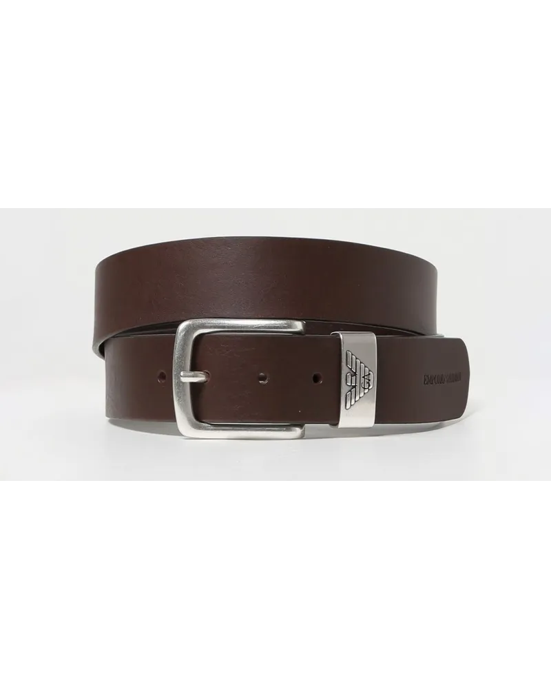 Emporio Armani Grtel herren Braun