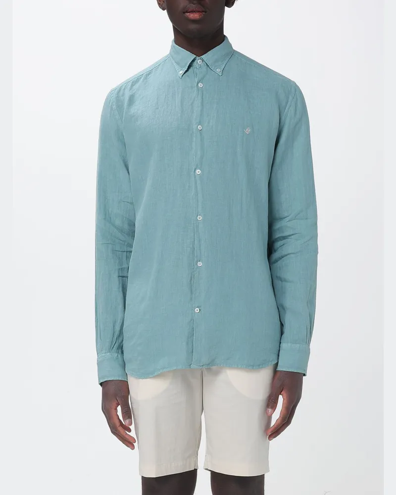 Brooksfield Lässiges Leinenhemd Teal