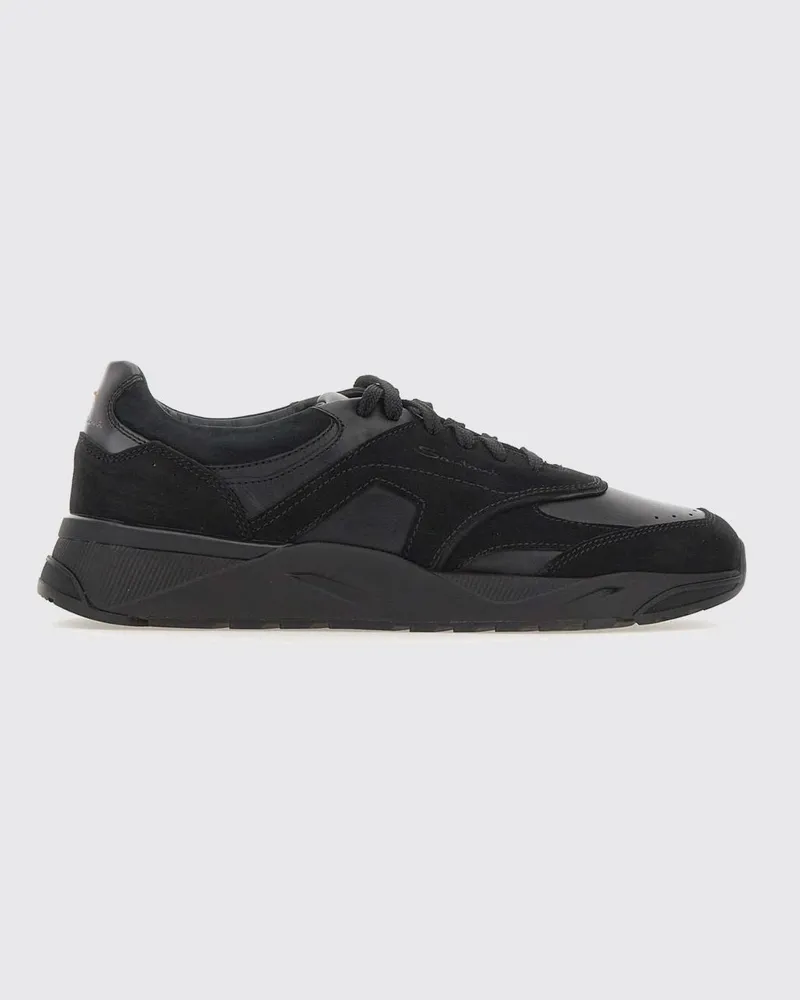 Santoni Sneakers herren Schwarz
