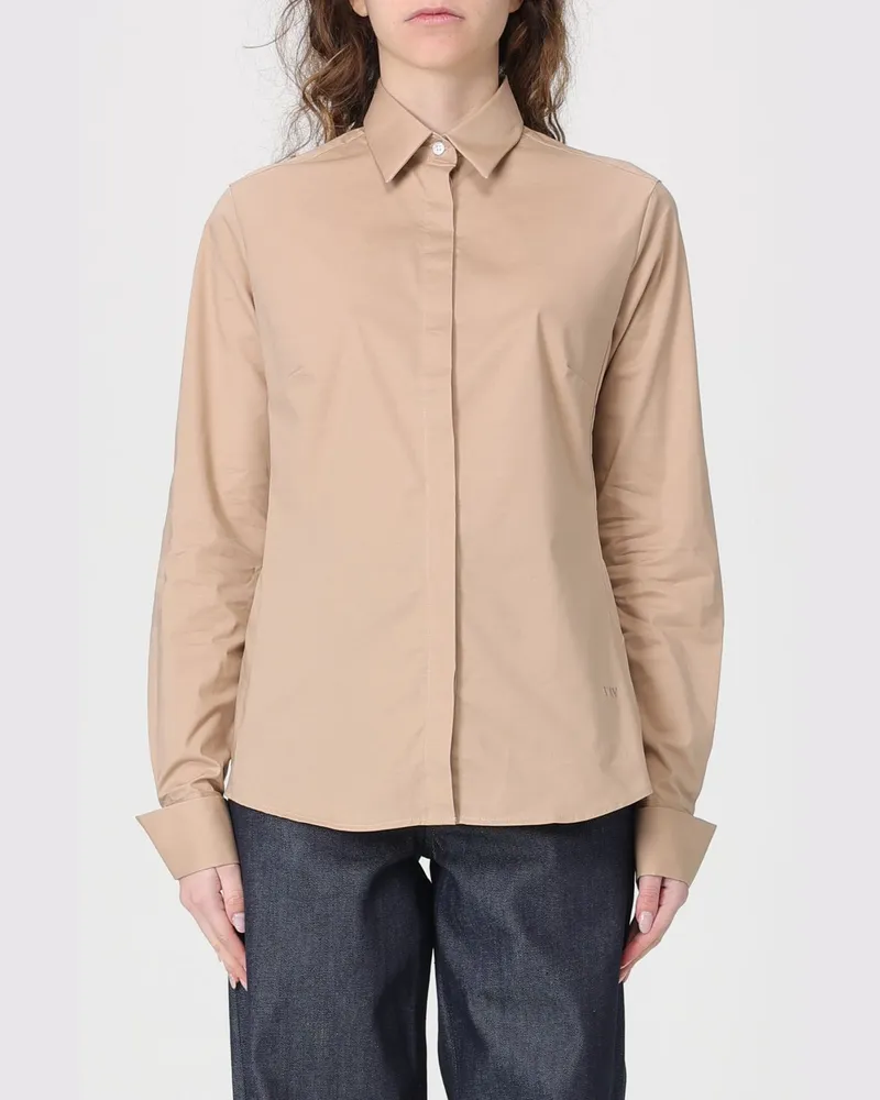 Fay Hemdbluse damen Beige