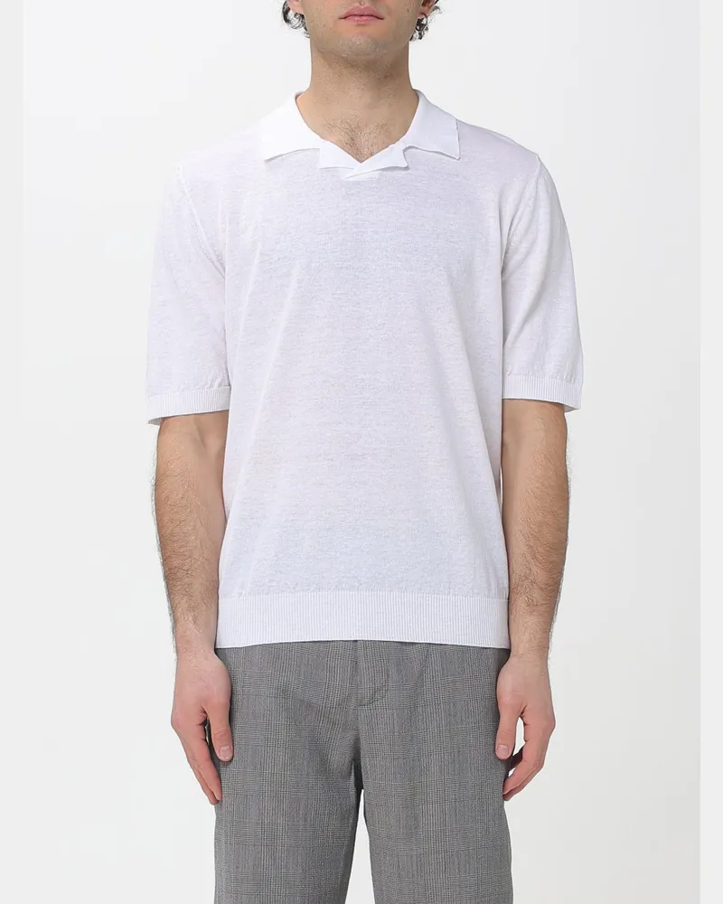 Eleventy Polo herren Weiß