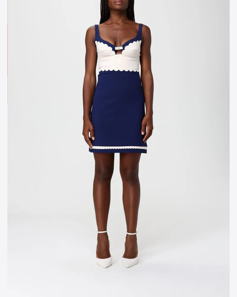 Elisabetta Franchi Kleider damen Blau