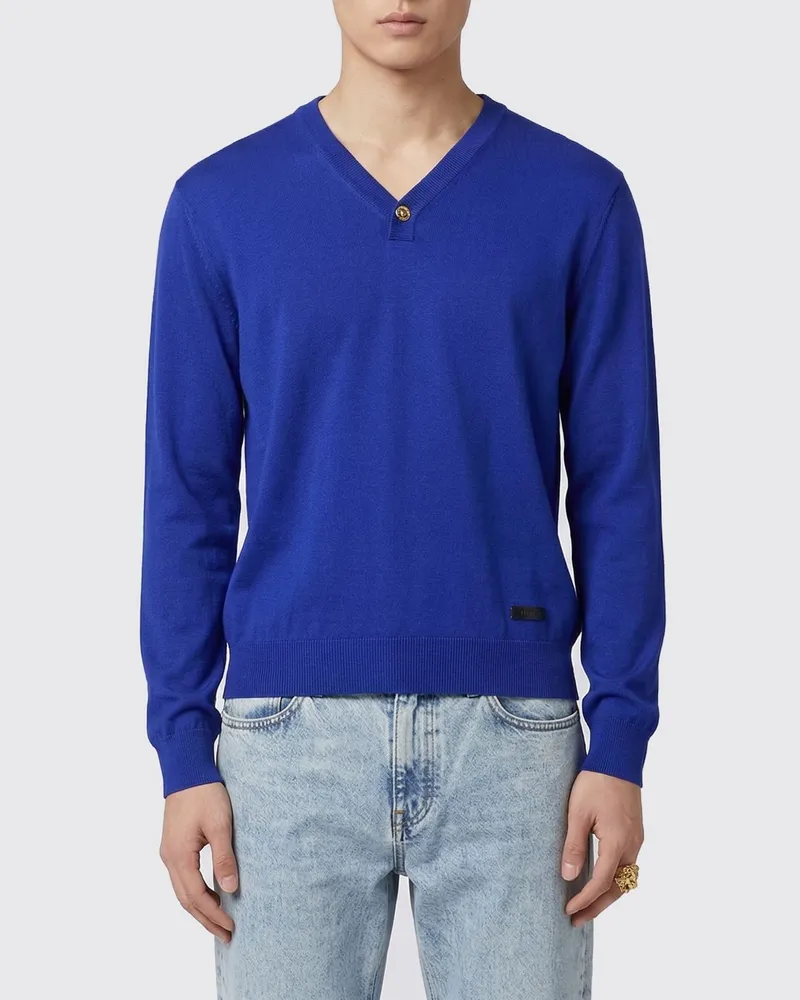 Versace Pullover herren Blau