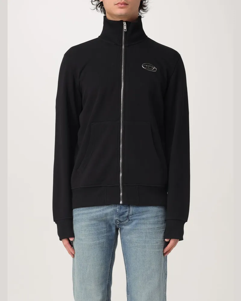 Diesel Sweatshirt herren Schwarz