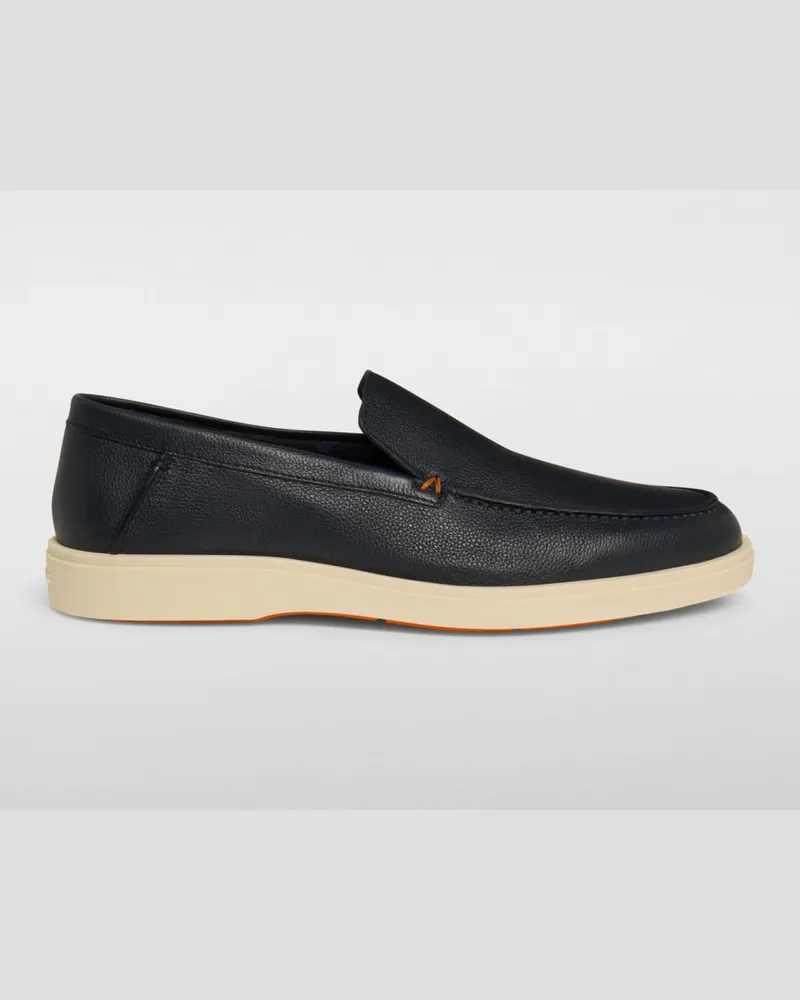 Santoni Mokassins herren Blau