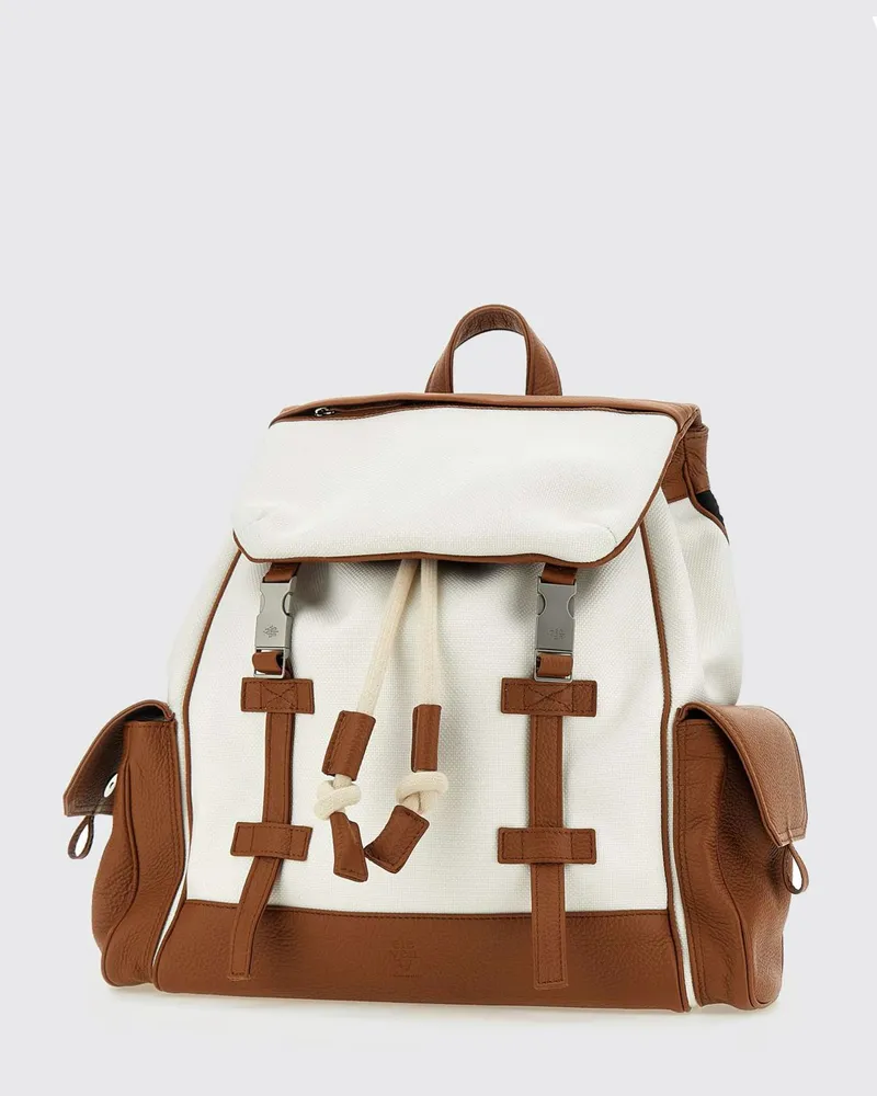 Eleventy Rucksack herren Weiß