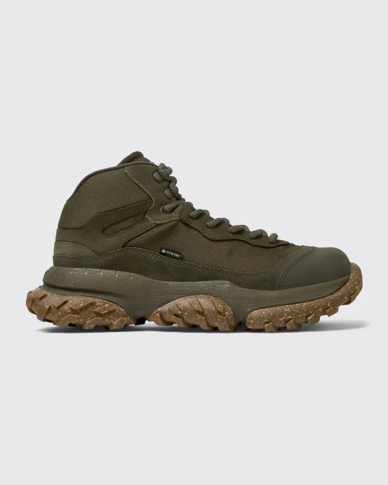 Camper Karst Trek Stiefelette aus Gore-Tex und Wildleder Grün