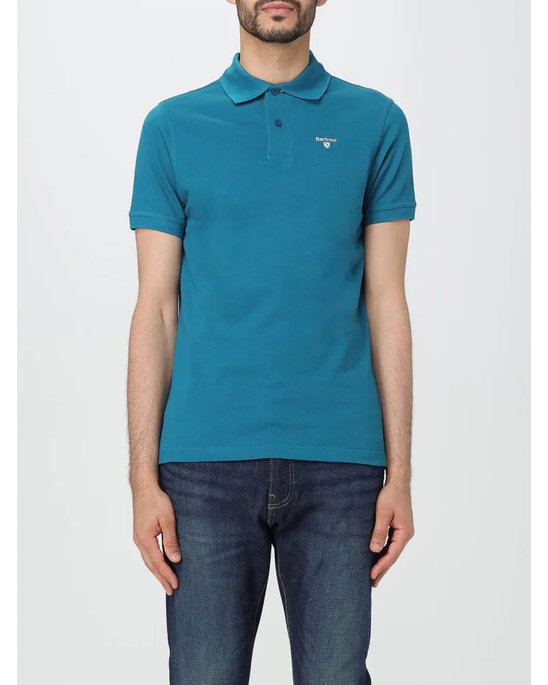 Barbour Polo herren Blau