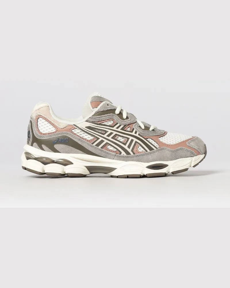 Asics Gel-NYC Wildleder- und Mesh-Sneakers Beige