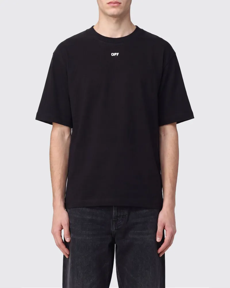 OFF-WHITE T-shirt herren Schwarz