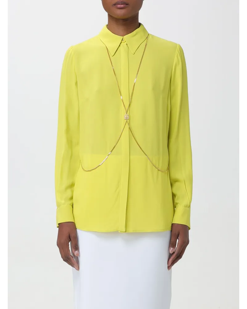 Elisabetta Franchi Hemdbluse damen Gelb