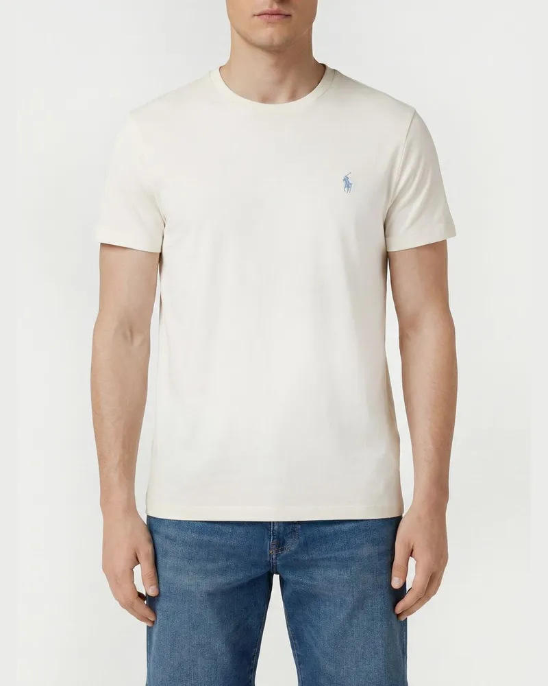 Ralph Lauren T-shirt herren Cream