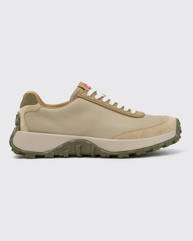 Camper Drift Trail Low-Top-Sneaker aus Wildleder mit Vibram-Sohle Beige