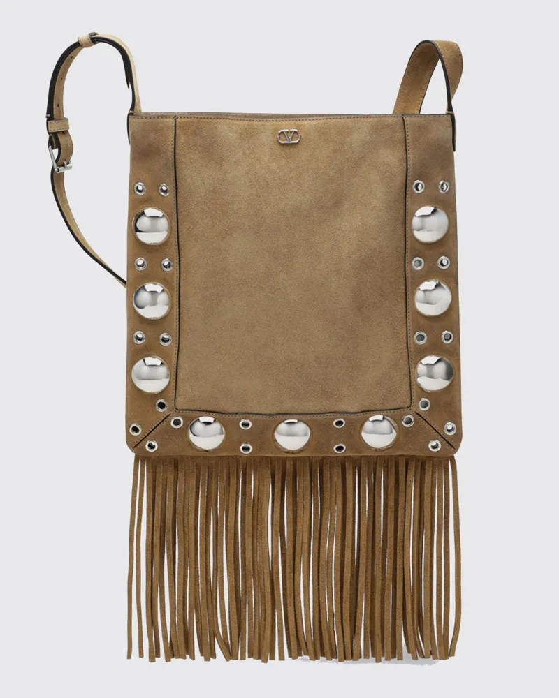 Valentino Garavani Schultertasche damen Beige