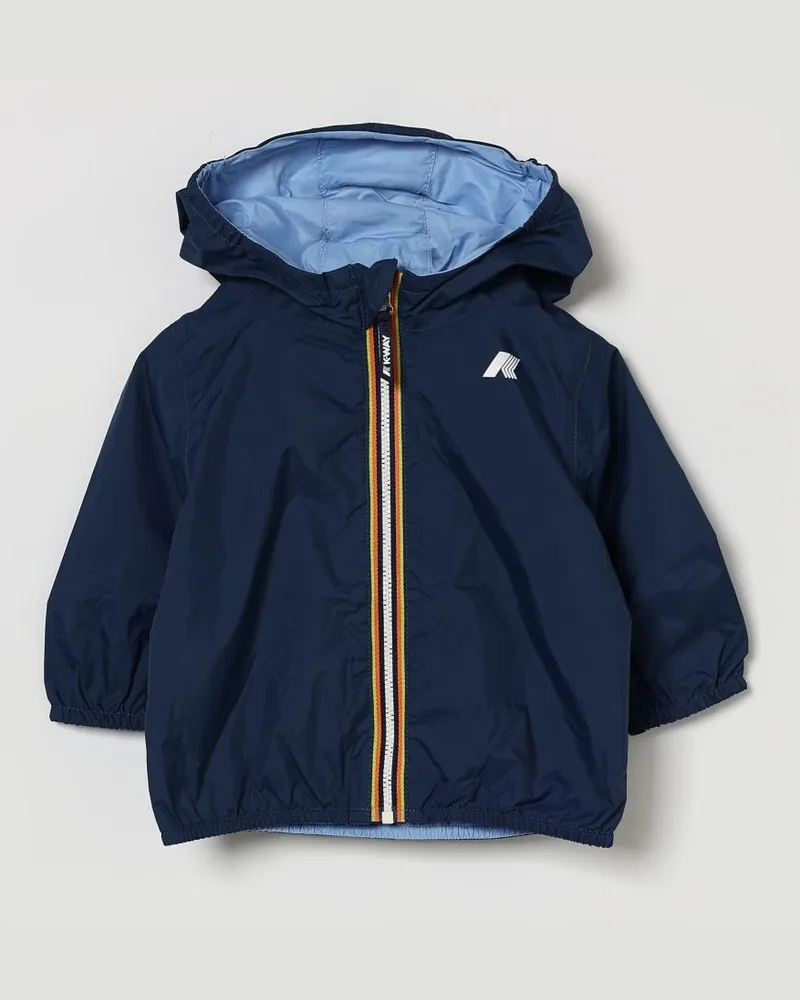 K-Way Reversible E. Jake Plus.2 Double Jacke Navy