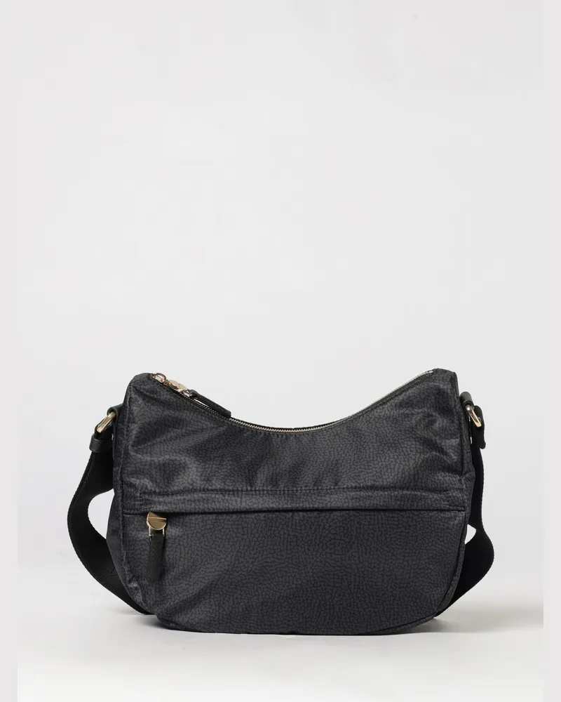 Borbonese Rucksack damen Schwarz