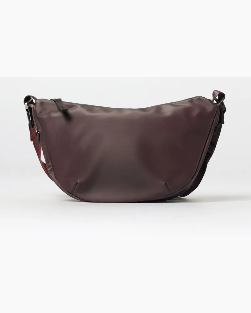 RAINS Schultertasche damen Burgunderrot