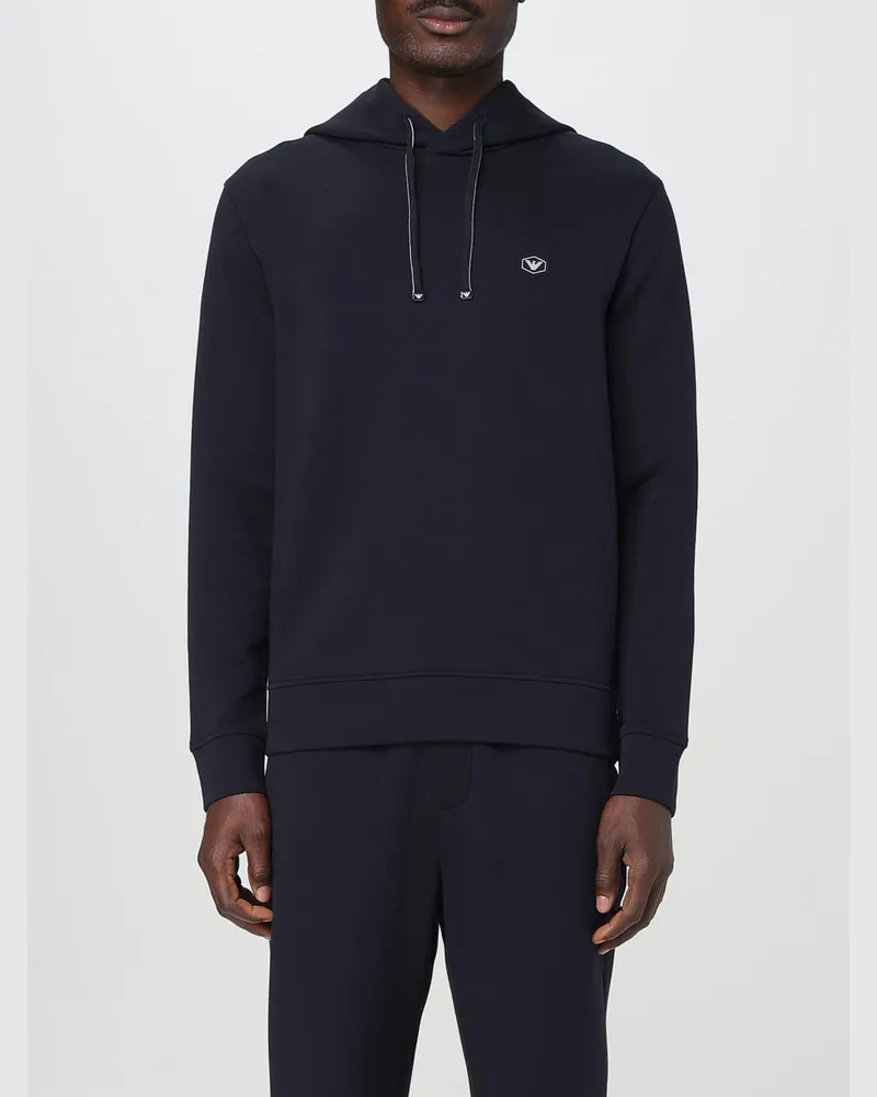 Emporio Armani Sweatshirt herren Blau