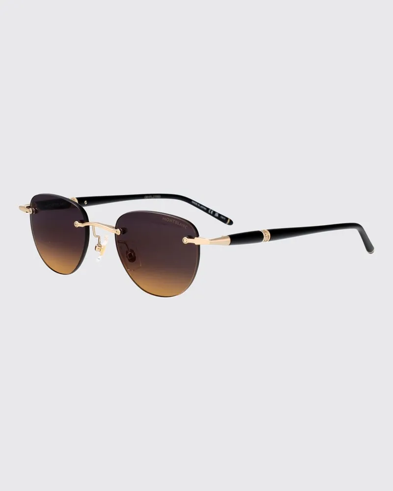 Montblanc Sonnenbrille herren Gold