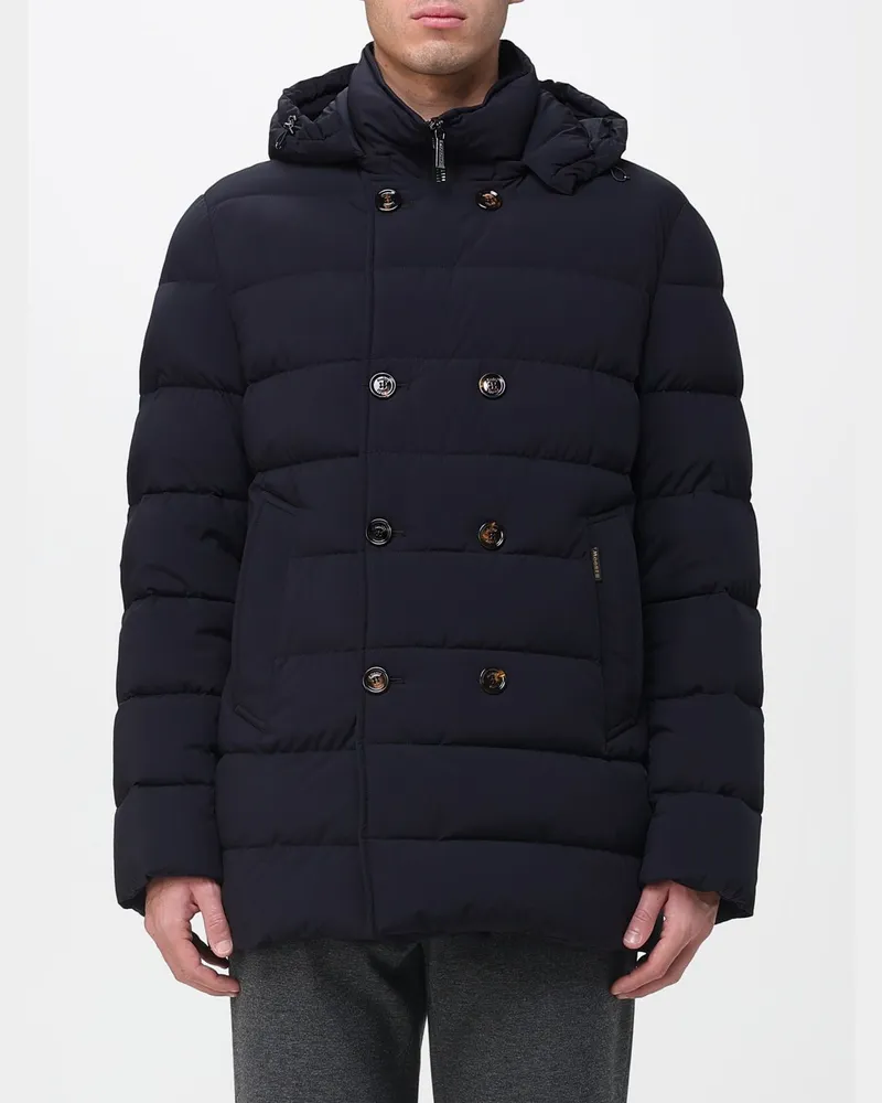 MOORER Mantel herren Blau