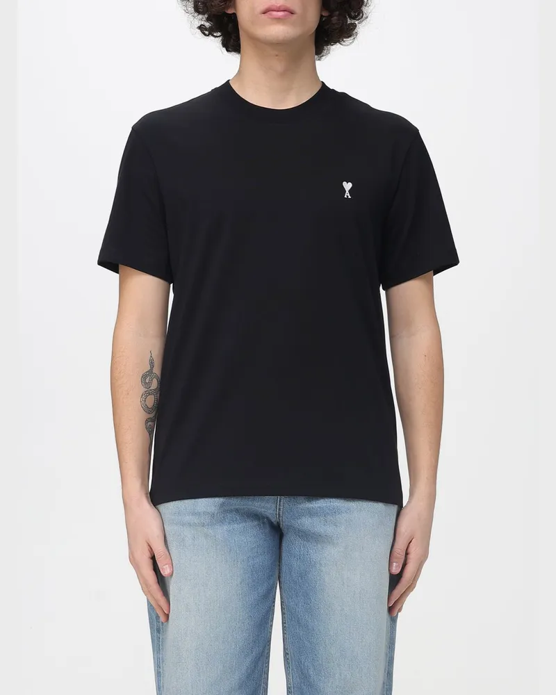 AMI Paris T-shirt herren Schwarz
