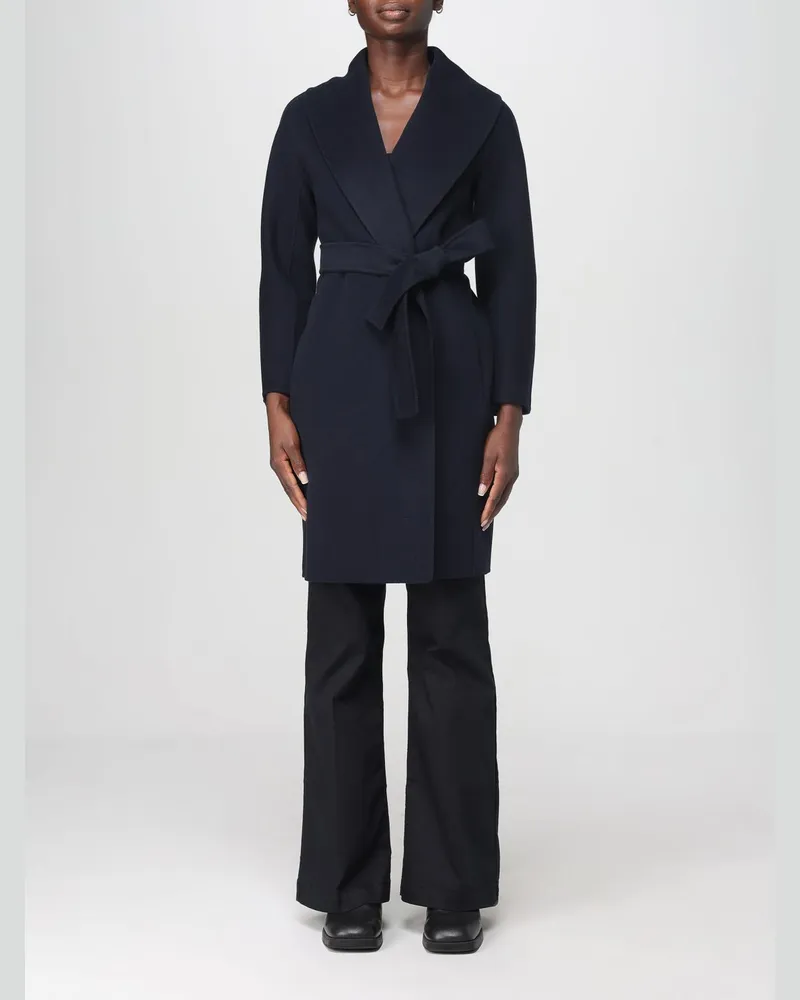 Max Mara Mantel damen Blau