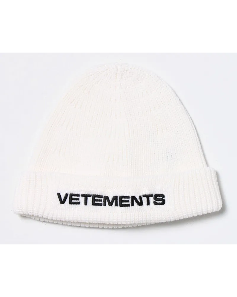 VETEMENTS Hut Weiß