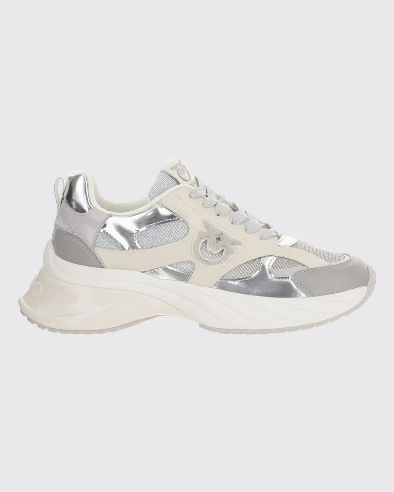 Pinko Sneakers damen Silber