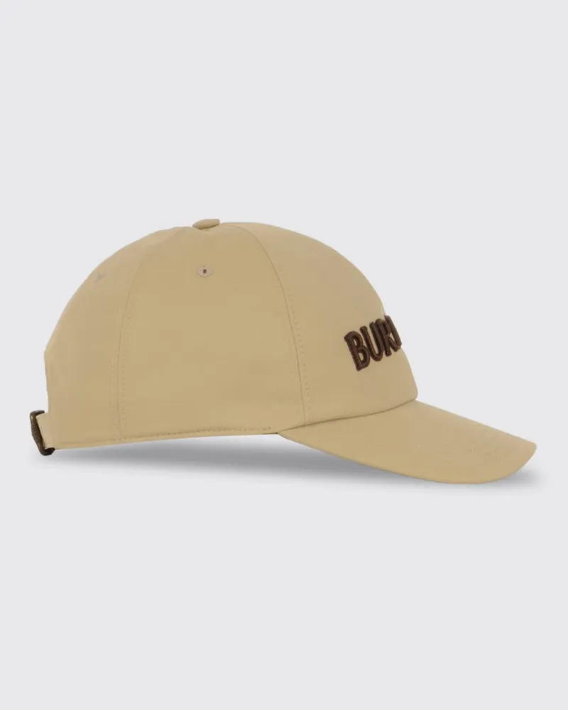 Burberry Baseballkappe aus Baumwolle mit gesticktem Logo Braun