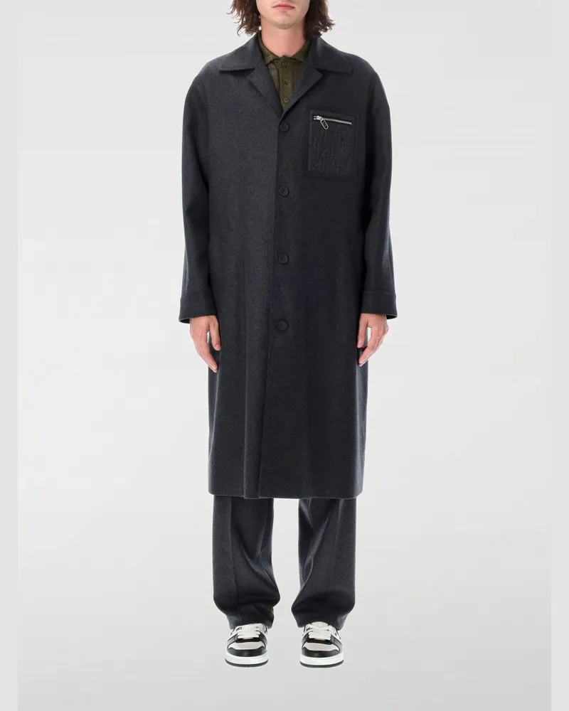 Fendi Mantel herren Grau