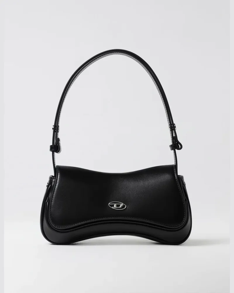 Diesel Schultertasche damen Schwarz