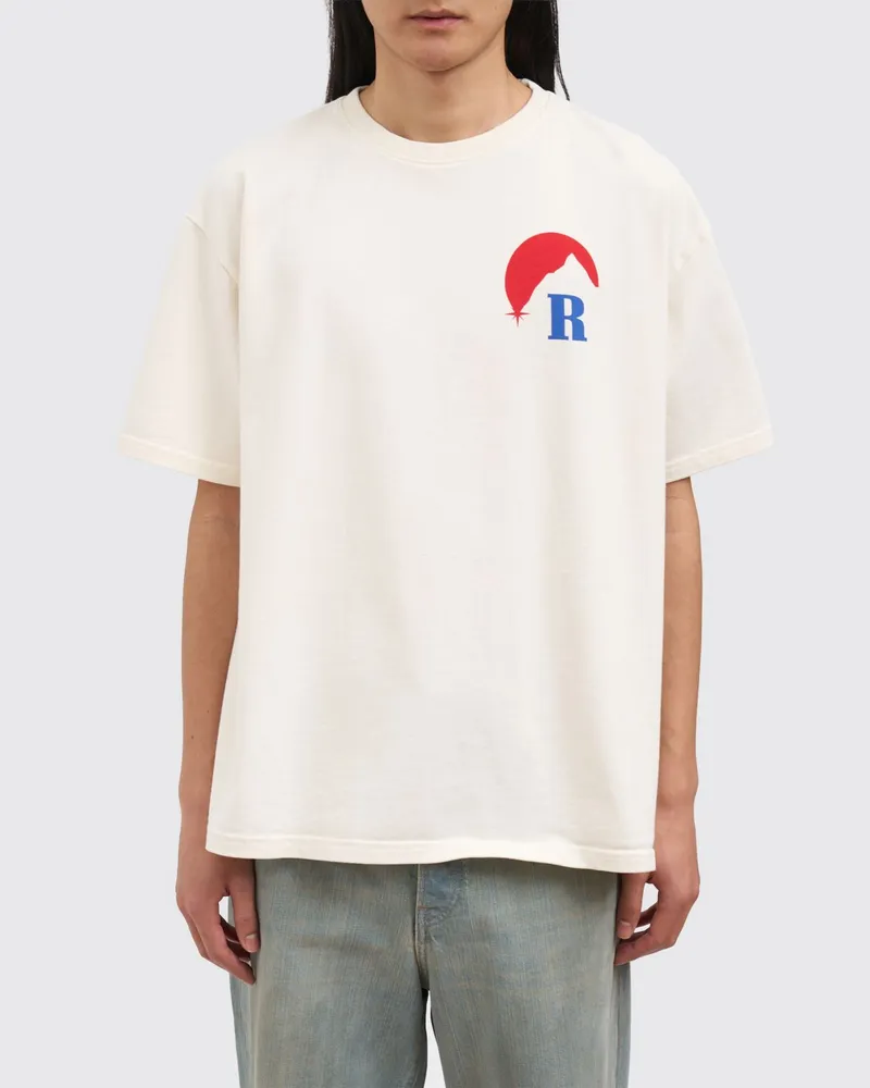 RHUDE T-shirt herren Weiß