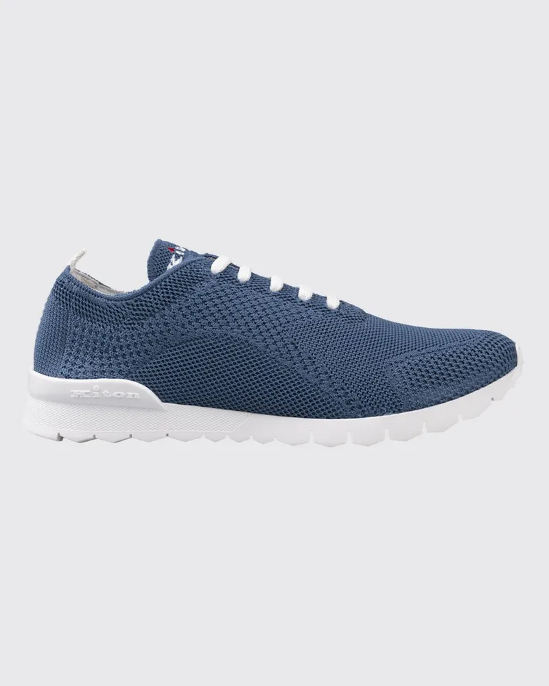 Kiton Sneakers herren Blau