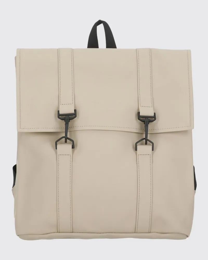 RAINS Wasserdichter MSN Rucksack aus Polyester Beige